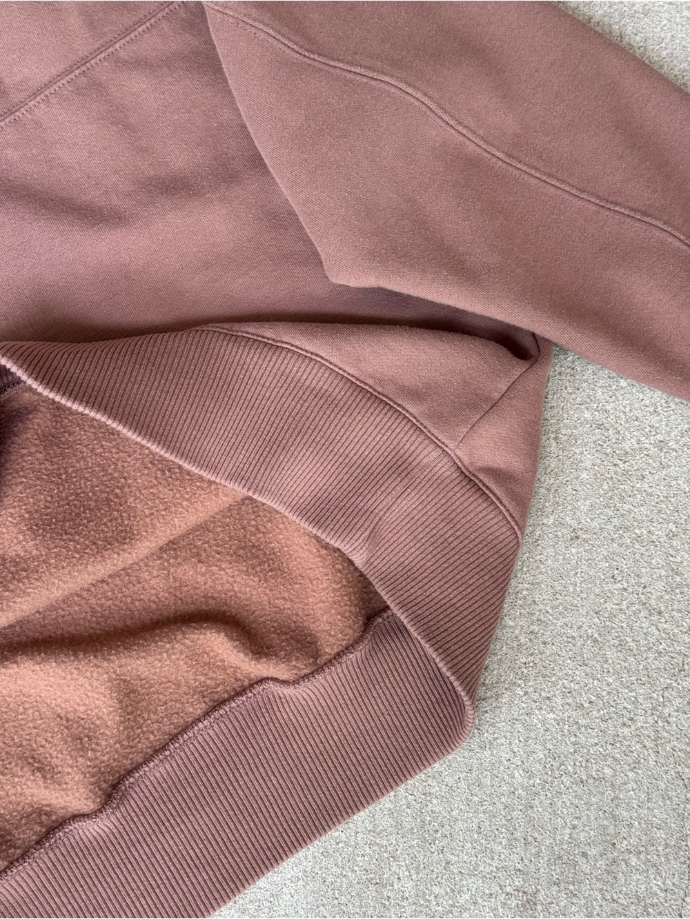 a new day Dusty Mauve Crewneck Sweatshirt - Picture 5 of 6